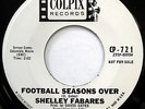 SHELLEY FABARES 45 Football Seasons Over NEAR MINT Teen PROMO David Gates e3184