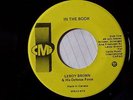 REGGAE-  Killer DISCO BOOGIE FUNK 45 - Leroy Brown - In The Book Canadian
