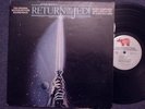 STAR WARS  RETURN OF THE JEDI  -  1983 ORIGINAL SOUNDTRACK OST RSO   WITH POSTER