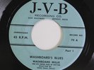 rare Detroit Blues 45 WASHBOARD WILLIE on J-V-B Listen