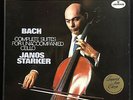 Janos Starker Bach Suites For Unaccompanied Cello 3 LP Mint- Stereo SRI-3-77002