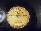 ELVIS PRESLEY SUN 78 RPM RECORD MYSTERY TRAIN/I FORGOT TO REMEMBER TO FORGET