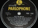 RARE BEATLES 1963 1st Press UK Parlophone LP - With the Beatles DECCA CONTRACT