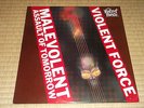 VIOLENT FORCE - Malevolent Assault of Tomorrow LP 1987 first press kreator sodom