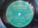 2x 78rpm VASA PRIHODA - BACH Sonata for VIOLIN SOLO -  POLYDOR