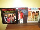 ABBA THE HITS 1/2/3 VINYL LP'S RARE EX.