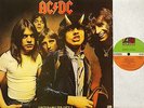 AC/DC highway to hell K 50628 A2/B1 uk atlantic 1979 LP PS EX/EX-