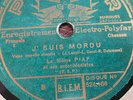 78 TOURS EDITH PIAF LA MOME PIAF 1936 RPM 78T  J'SUIS MORDU + LES HIBOUX