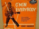 EDDIE COCHRAN C'MON EVERYBODY EP OG LONDON RECORDS 7