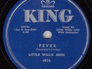 LITTLE WILLIE JOHN - King 4935 - Fever / Letter from My Darling - 1956 R&B 78
