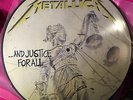 METALLICA - And Justice For All - Picture Disc UK Version LP Vinyl 500 Limited