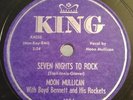 King 78 RPM Moon Mullican 4894 Seven Nights To Rock E