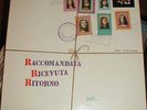 RACCOMANDATA RICEVUTA RITORNO - PER UN MONDO - CETRA 1971 - PROG Near MINT 