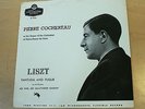 OL 50126: LISZT Fantasia & Fugue LP PIERRE COCHEREAU London L'oiseau-Lyre *RUBY*