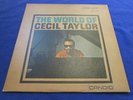 Cecil Taylor; World of, Candid 9006, DG, orange/yellow label, RARE original jazz
