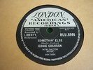 EDDIE COCHRAN 78. SOMETHIN' ELSE / BOLL WEEVIL SONG ORIG. LONDON 8944  EX-