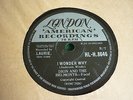 DION AND THE BELMONTS 78, I WONDER WHY / TEEN ANGEL  ORIG LONDON EX-