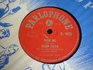 ADAM FAITH 78, POOR ME / THE REASON 1960  ORIG. PARLOPHONE. EX