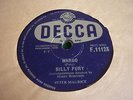 BILLY FURY 78. MARGO / DON'T KNOCK UPON MY DOOR ORIG. DECCA M-