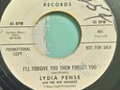 Lydia Pense, I'll Forgive You Then Forget You, Invader Records, 7
