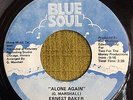 Rare Northern Soul Ernest Baker Alone Again Do It With The Feeling Blue Soul 45