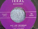 Joe Simon 45 NEW IRRAL Just Like Yesterday / Just A Dream NORTHERN SOUL