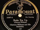 Clarence Williams And His Orchestra 78 Shake Em Up Paramount 12587 Super Clean
