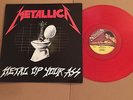 METALLICA 'Metal Up Your Ass' LP RED VINYL Maiden Testament Slayer Megadeth