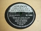 MARILYN MONROE 78, I WANNA BE LOVED BY YOU / I'M THRU' WITH LOVE. LONDON  MINT