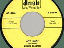 RONNIE PEARSON Hot Shot / I'm Old Enough 45rpm Herald 1957 original