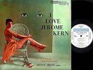 KENNY DREW LP I LOVE JEROME KERN orig RIVERSIDE white label RARE clean JAZZ