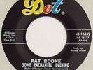 PAT BOONE Some Enchanted Evening DOT 45 popcorn NM ’63 Gold Star Studio 7”