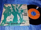 1970 THE GUESS WHO No Time EP 7/45 PORTUGAL RARE SLEEVE Psych Folk Rock NMINT