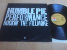 HUMBLE PIE Performance Rockin' The Fillmore UK 1st 1971 See-Thru Red Vinyl