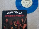 MOTORHEAD  IRON FIST   BLUE VINYL