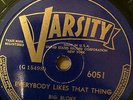 Varsity 6051 (off Gennett) Sam Tarpley/Jimmy Oden/Cow Cow Davenport 1932  78 rpm