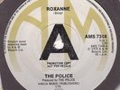 THE POLICE Roxanne / Peanuts RARE UK / USA PROMO A&M Company Sleeve AMS 7348