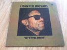 Lightin` Hopkins Lets Work Awhile 1st Blue Horizion Nr/Mint