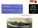 PHILIPS STEREO - ARTHUR GRUMIAUX - MOZART VIOLIN CONCERTO KV 207 10
