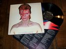 David Bowie -Aladdin Sane 1977 RCA USA Reissue LP EX+ vinyl, VG+ gatefold cover