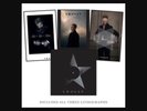 DAVID BOWIE BLACKSTAR RARE DELUXE LIMITED CLEAR VINYL + 3 LITHOGRAPHS