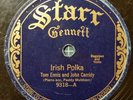Irish Polka 78 RPM TOM ENNIS & JOHN CARRIDY Bagpipes & Violin 10