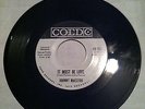 johnny maestro -- it must be love --  R&B Doo Wop Soul 45 doowop