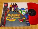 The Beatles Yellow Submarine Japan RED WAX MONO RECORD with OBI 1982