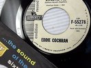 EDDIE COCHRAN Sweetie Pie / Lonely WHITE LABEL PROMO Rockabilly 45 e3224