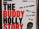 BUDDY HOLLY SELECTIONS FROM THE BUDDY HOLLY STORY EP RARE 50s ROCK N ROLL 45 OZ