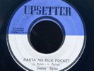 UPS1 JUNIOR BYLES-RASTA NO PICKPOCKET-UPSETTER-REGGAE 45 7