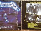 Metallica Ride The Lightning  LP 1984 Elektra 60396 Cliff Burton VG+/M- shrink