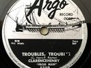 * CLARENCE HENRY Troubles/Ain't Got No Home R&B JUMP BLUES NOLA Argo 78 HEAR