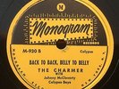 * CHARMER Back to Back Belly/Is She Is CALYPSO Louis Farrakhan  Monogram 78 Hear